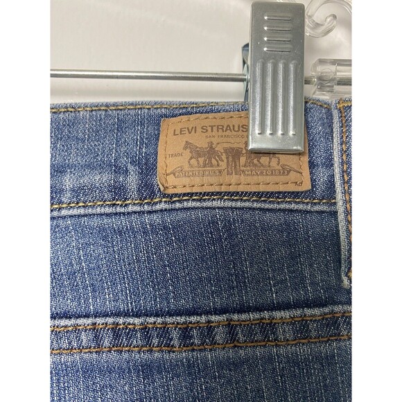 Levi’s Womens Blue Jeans Perfectly Slimming Boot Cut 512 Size 10/M Pockets - Picture 16 of 16